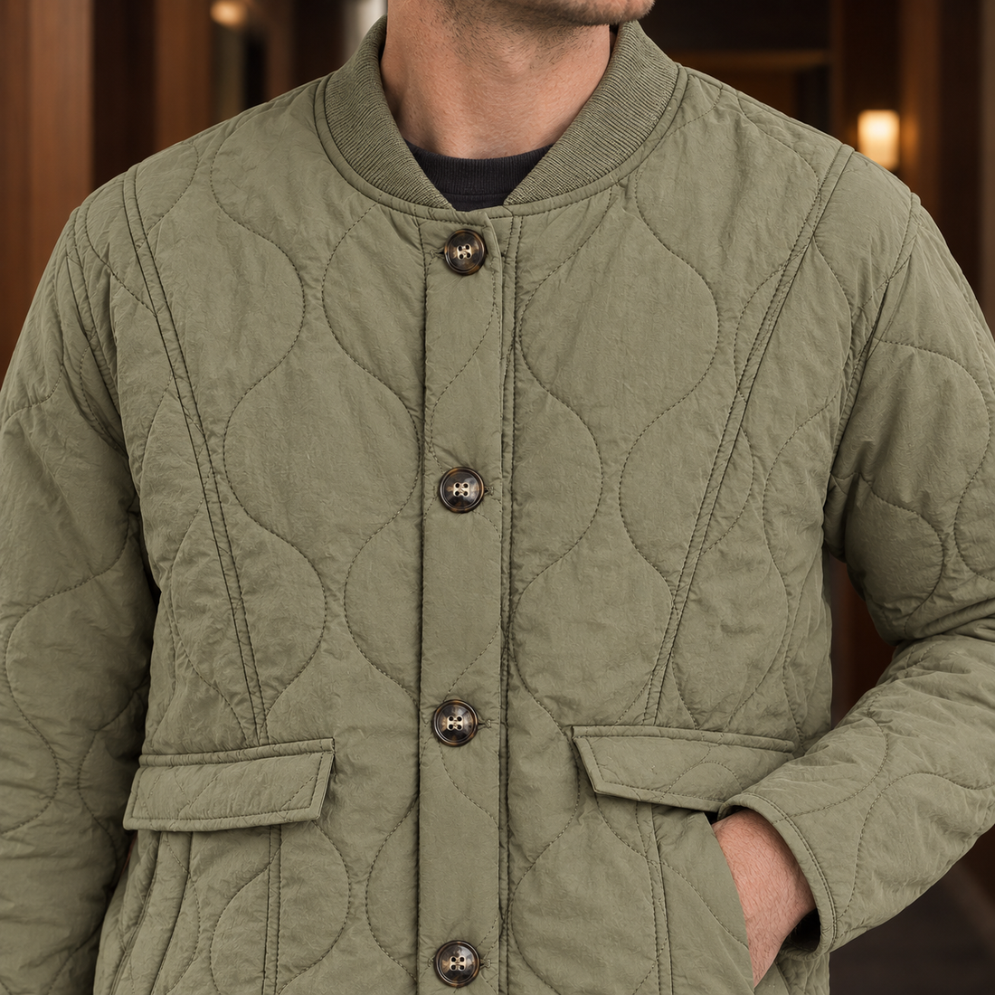 Jay Quilted Jacket - Lead Product Detail
