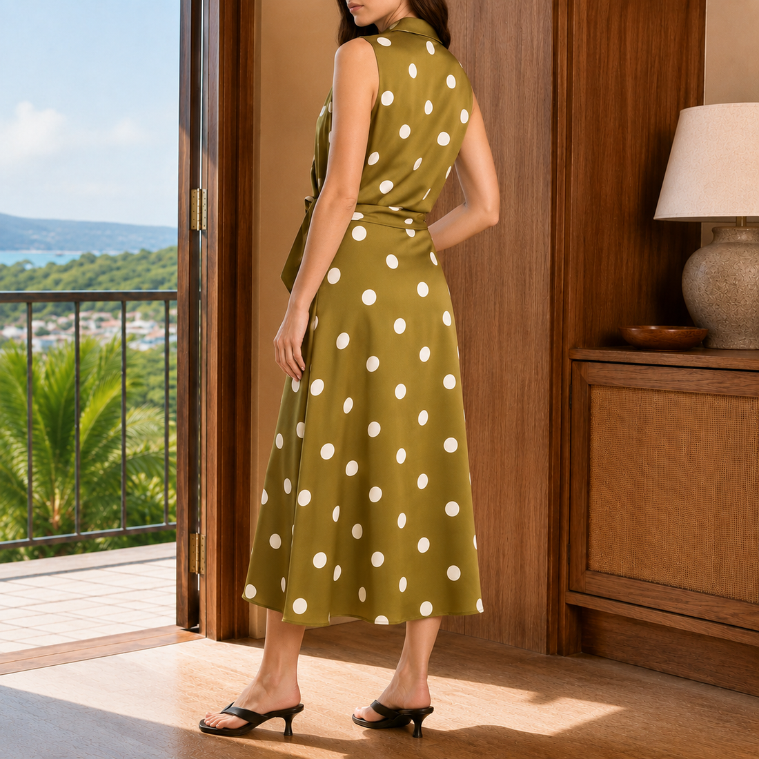 Lavinia Polka Dot Set - Lead Alternate View