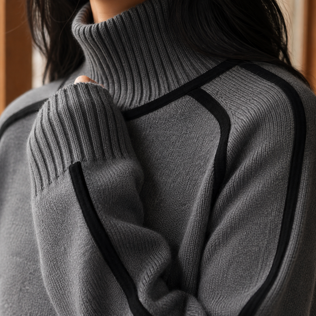 Audrey-Rae Turtleneck Sweater - Lead Product Detail