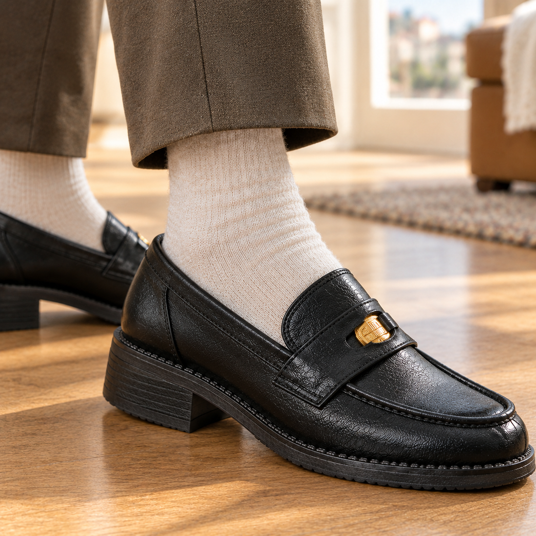 Poggio Coin Loafers - Lead Product Detail