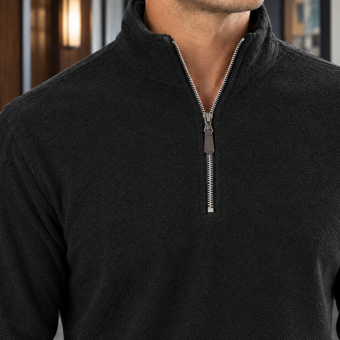 Matthew-Tate Quarter Zip Top - Lead Product Detail