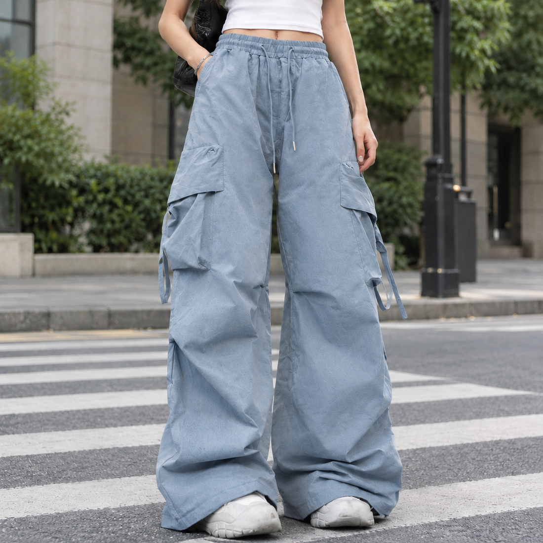 Emilia-Jade Wide Leg Pants - Lead Product Detail