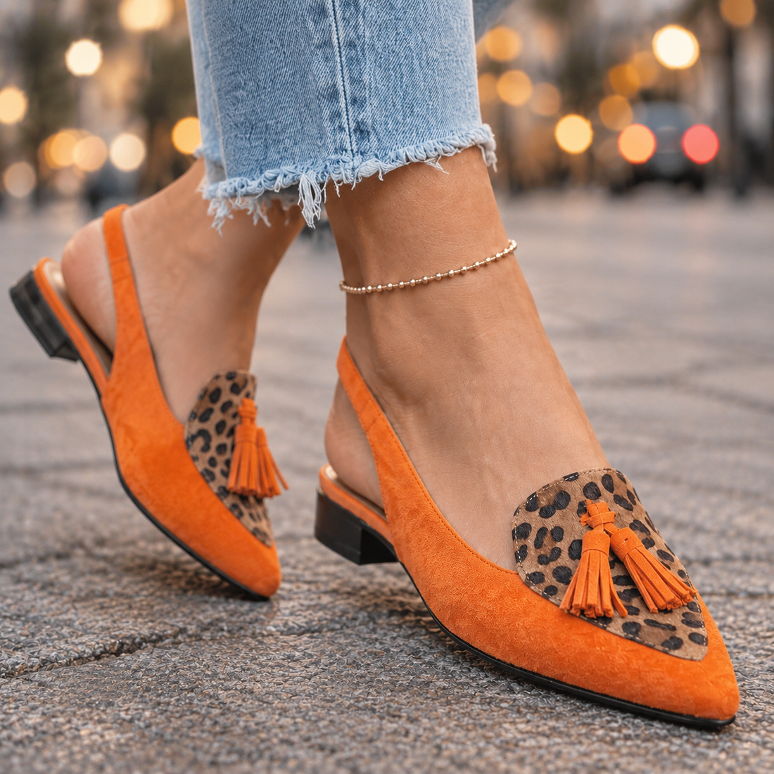 Valentini Tassel Slingbacks - Lead Product Detail