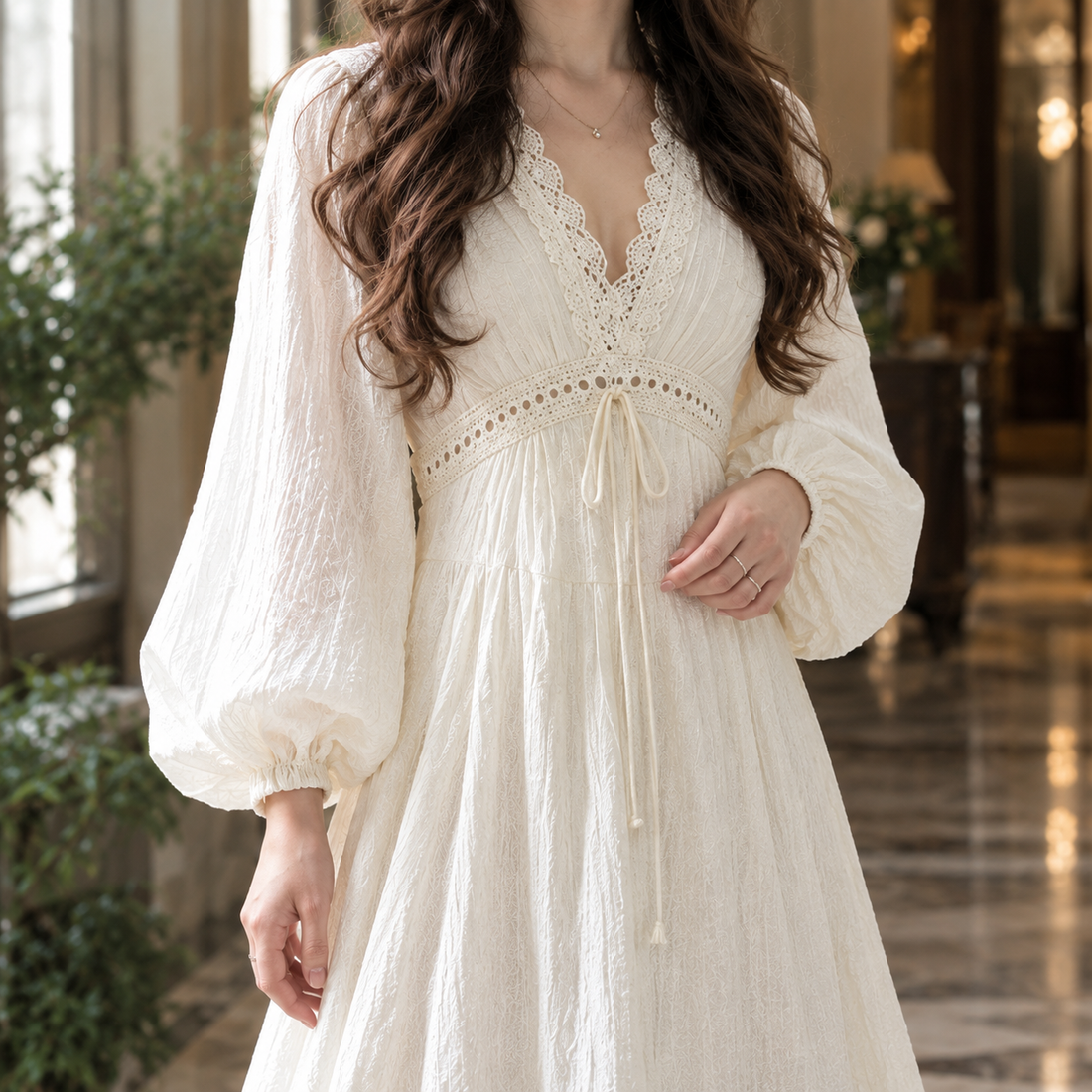 Tatiana-Jane Empire Waist Dress - Lead Product Detail