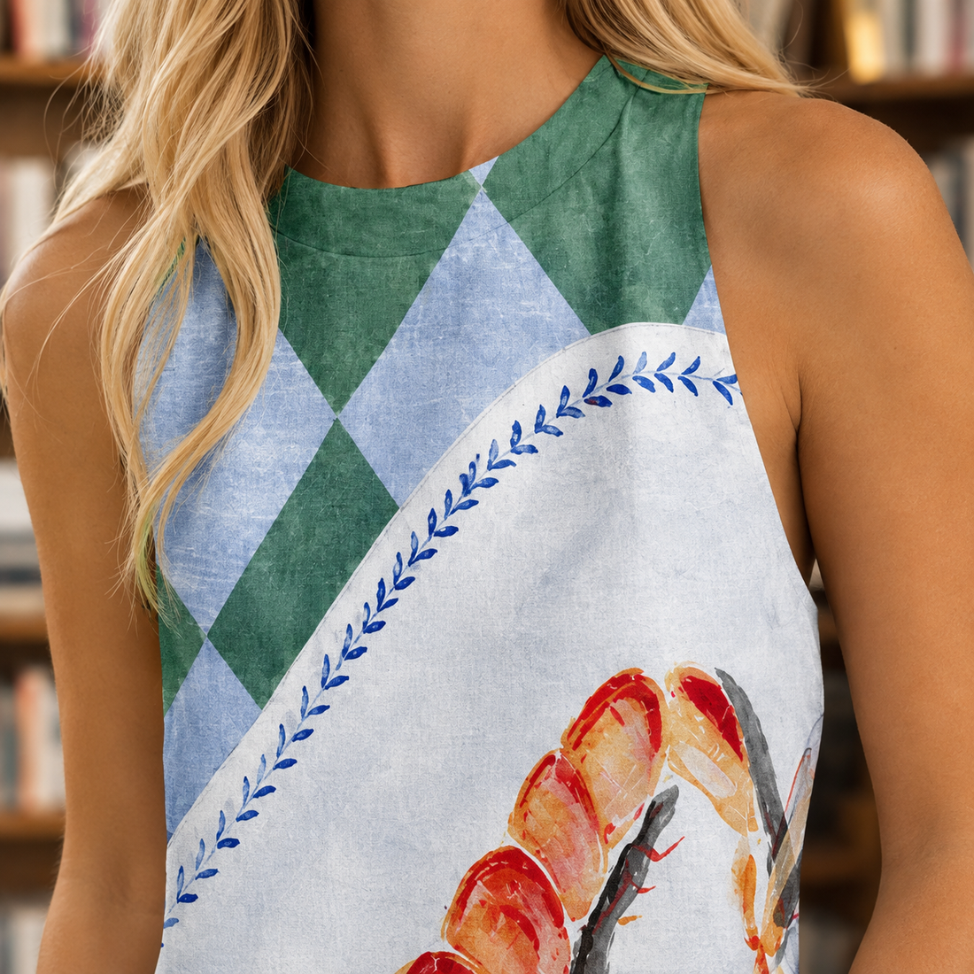 Leonie-Kate Printed Shift Dress - Lead Product Detail