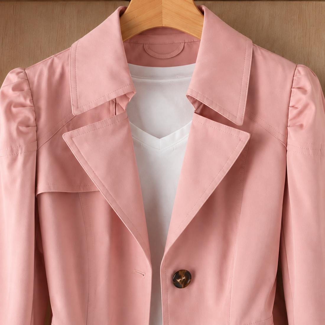 Nina-Rae Tailored Trench Coat - Lead Product Detail