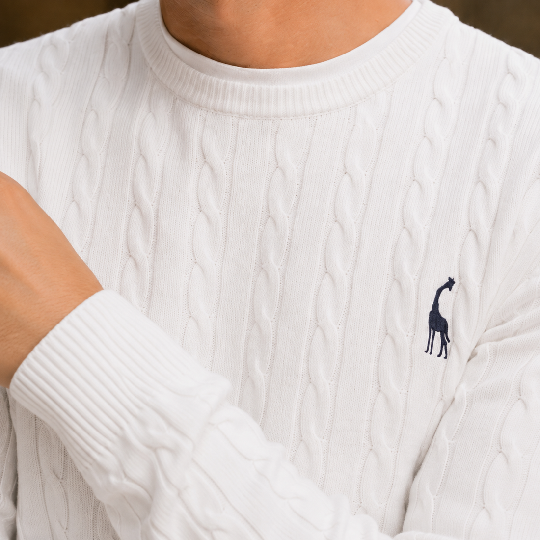 Stefan-Lane Cable Knit Sweater - Lead Product Detail