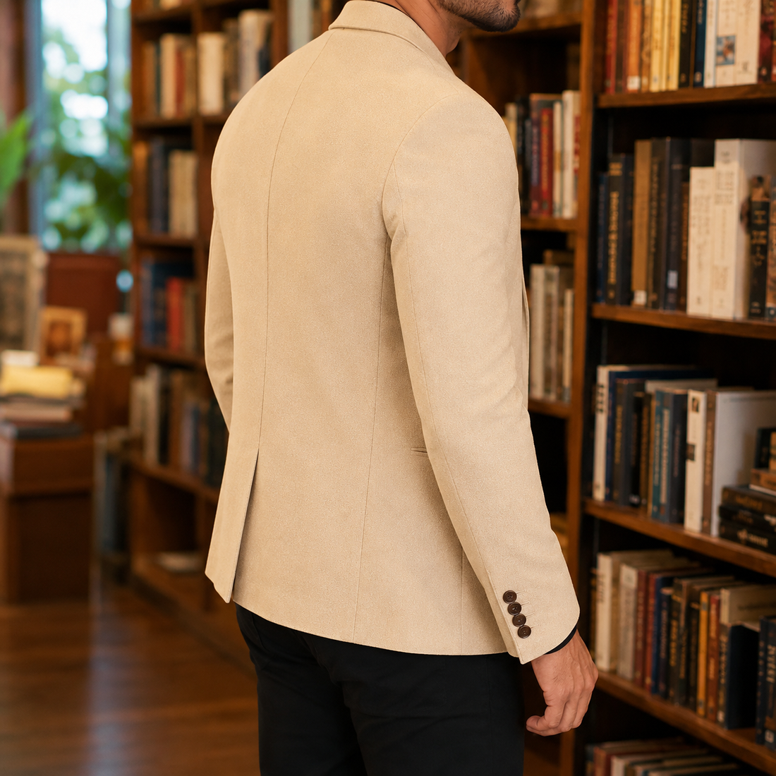 Fabian Slim Fit Blazer - Lead Alternate View
