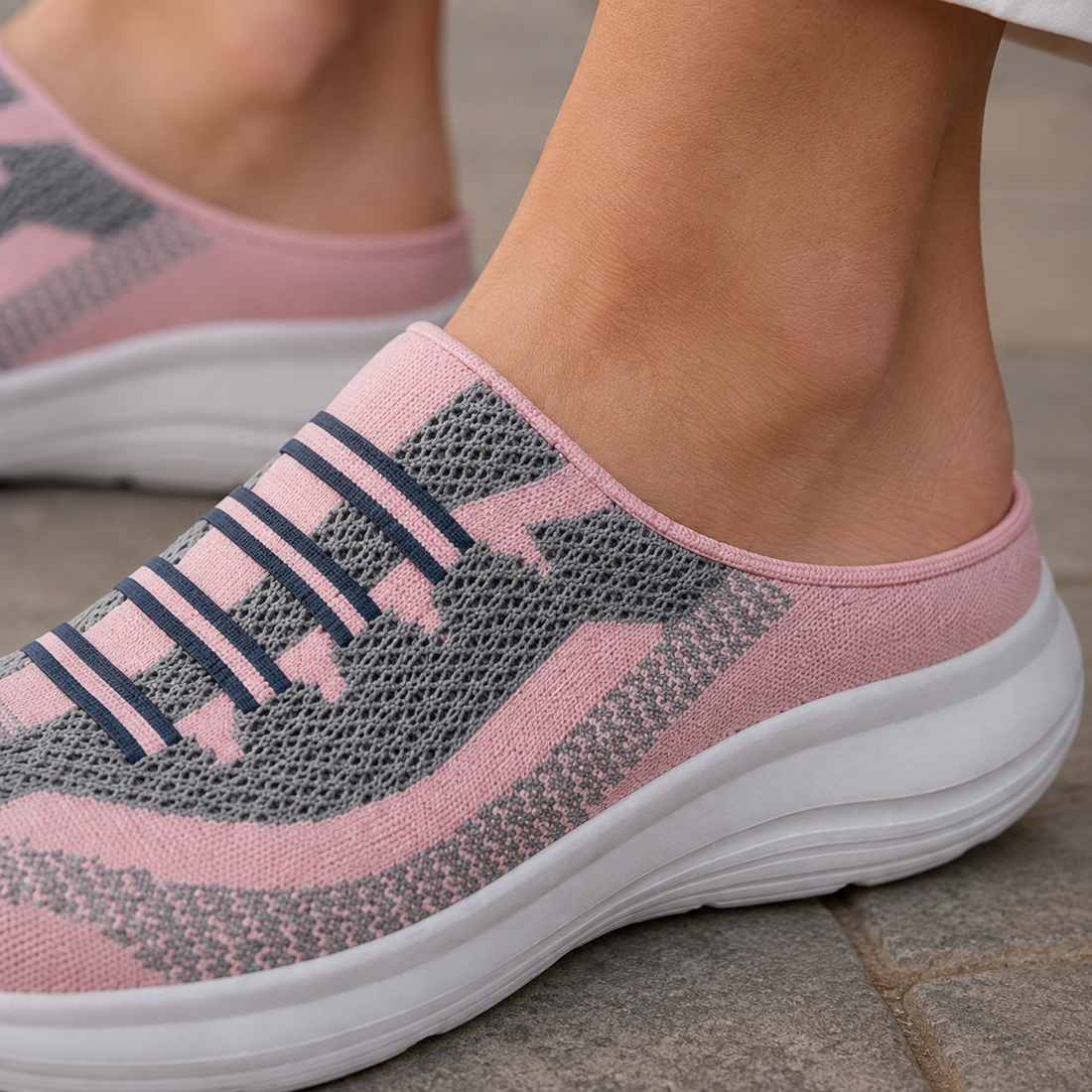 Bellucci Slip-On Sneakers - Lead Product Detail