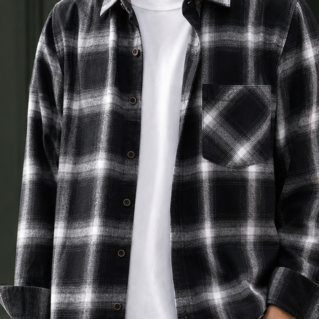 Vincent-Wade Plaid Overshirt - Lead Product Detail