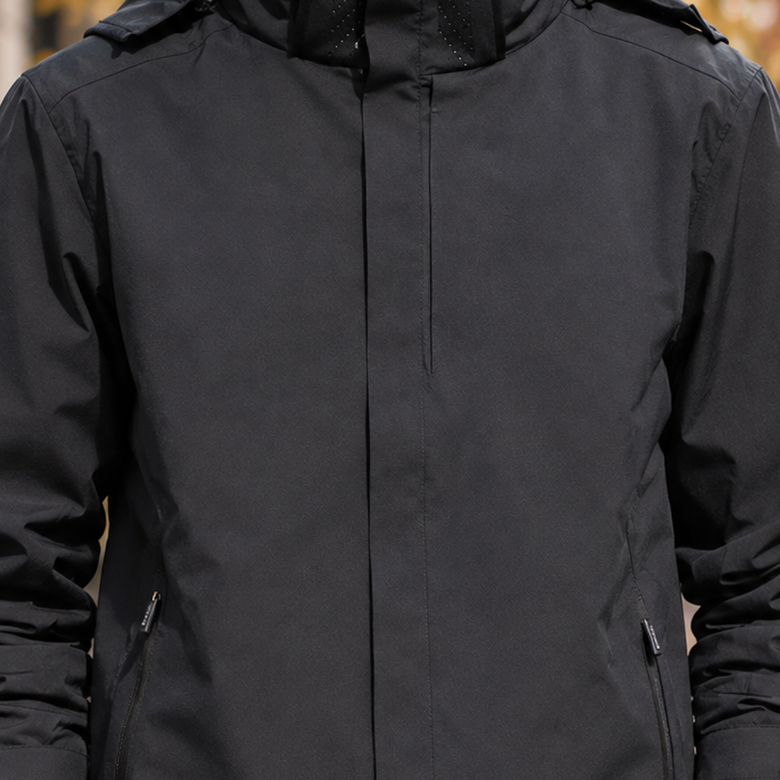 Macaire-Flynn Hooded Jacket - Lead Product Detail