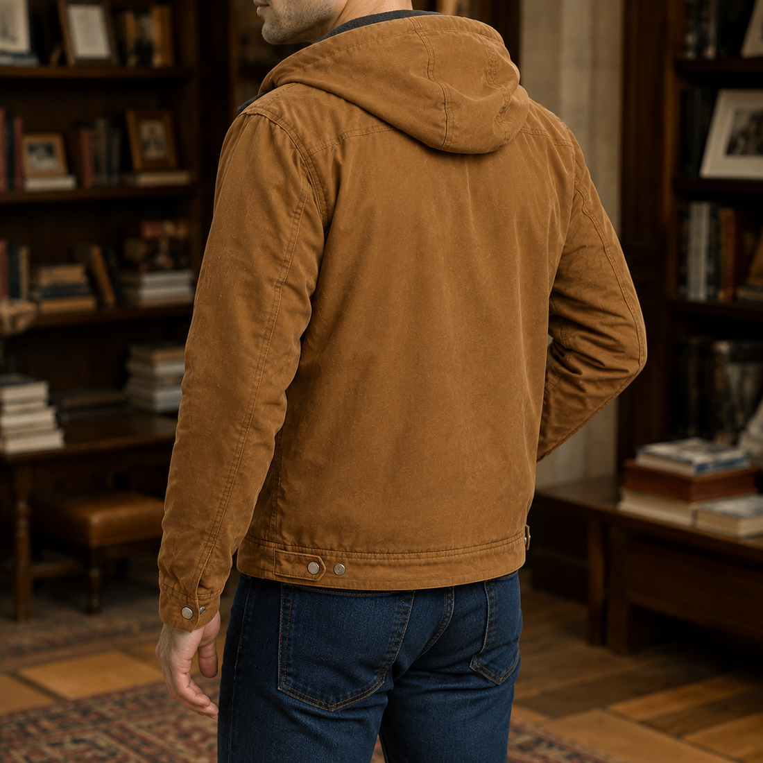 Axel Hooded Jacket - Lead Alternate View