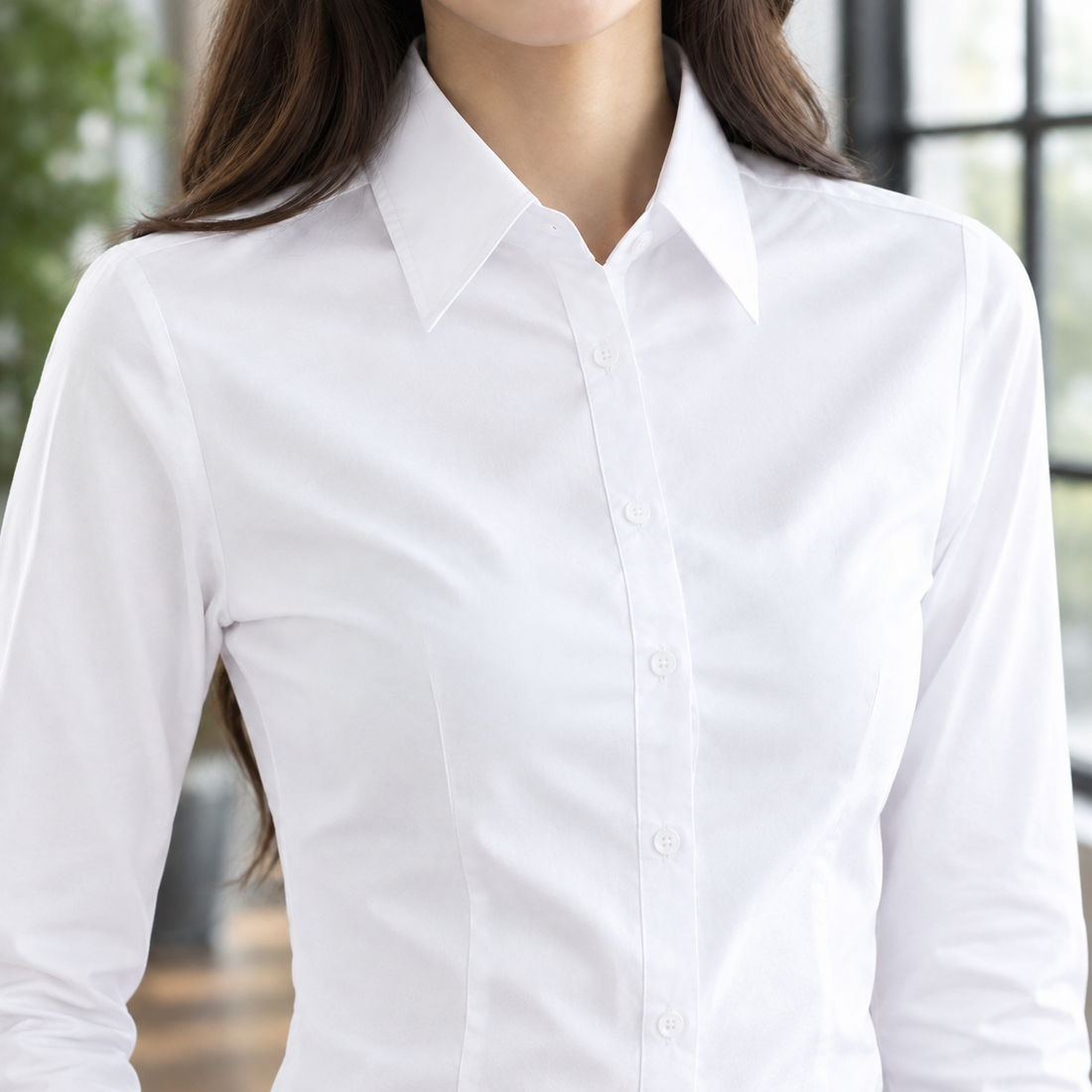 Letitia Fitted Shirt - Lead Product Detail