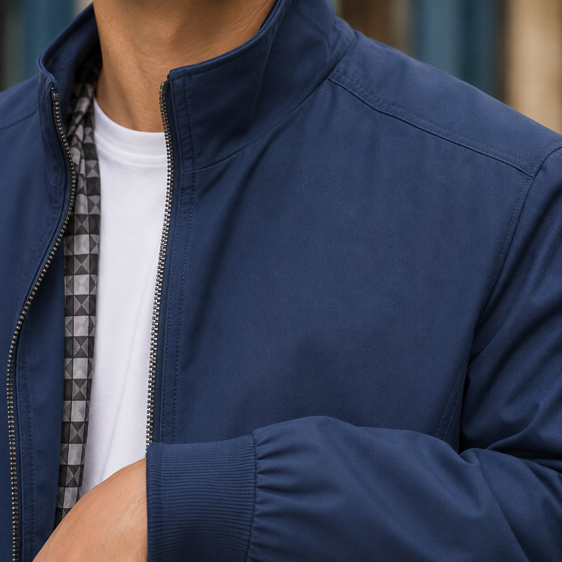 Graham-Tate Bomber Jacket - Lead Product Detail