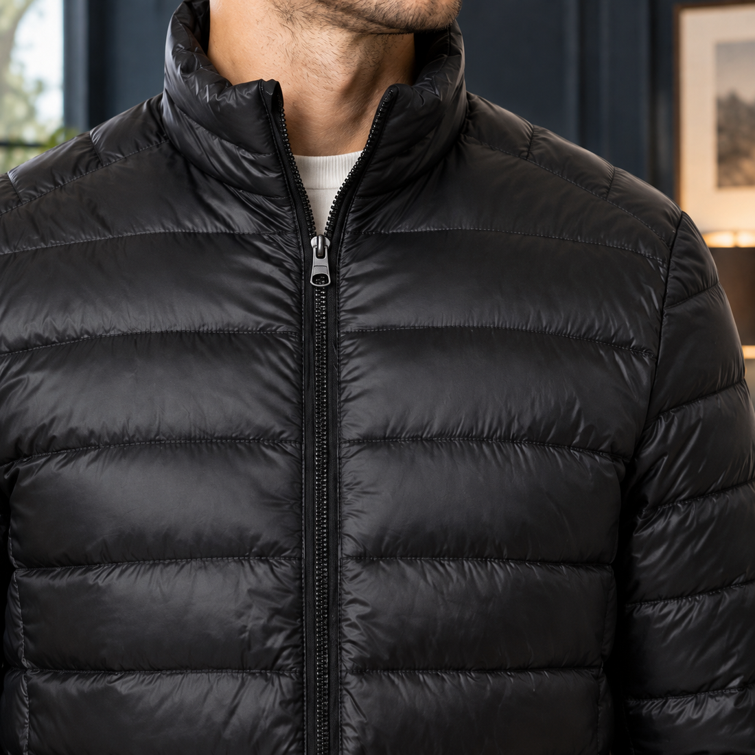 Herbert Quilted Jacket - Lead Product Detail