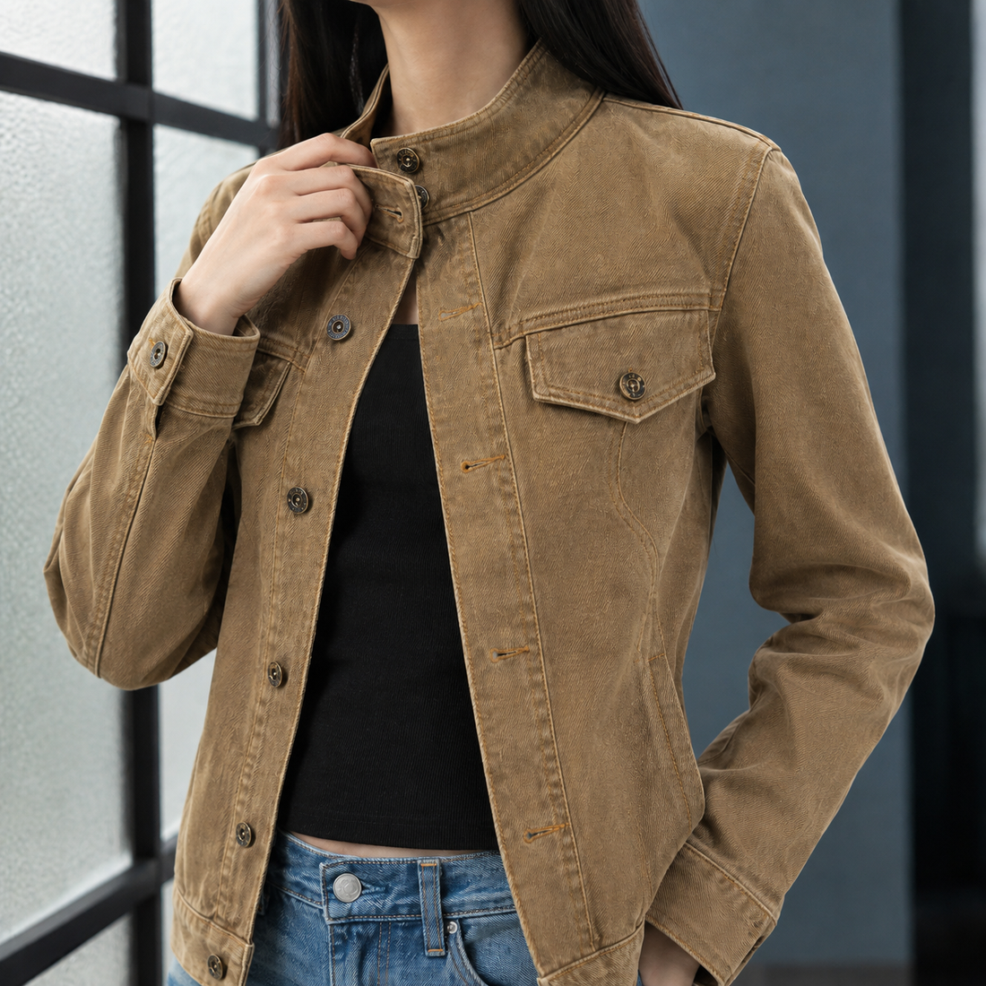 Natalie-Marie Utility Jacket - Lead Product Detail