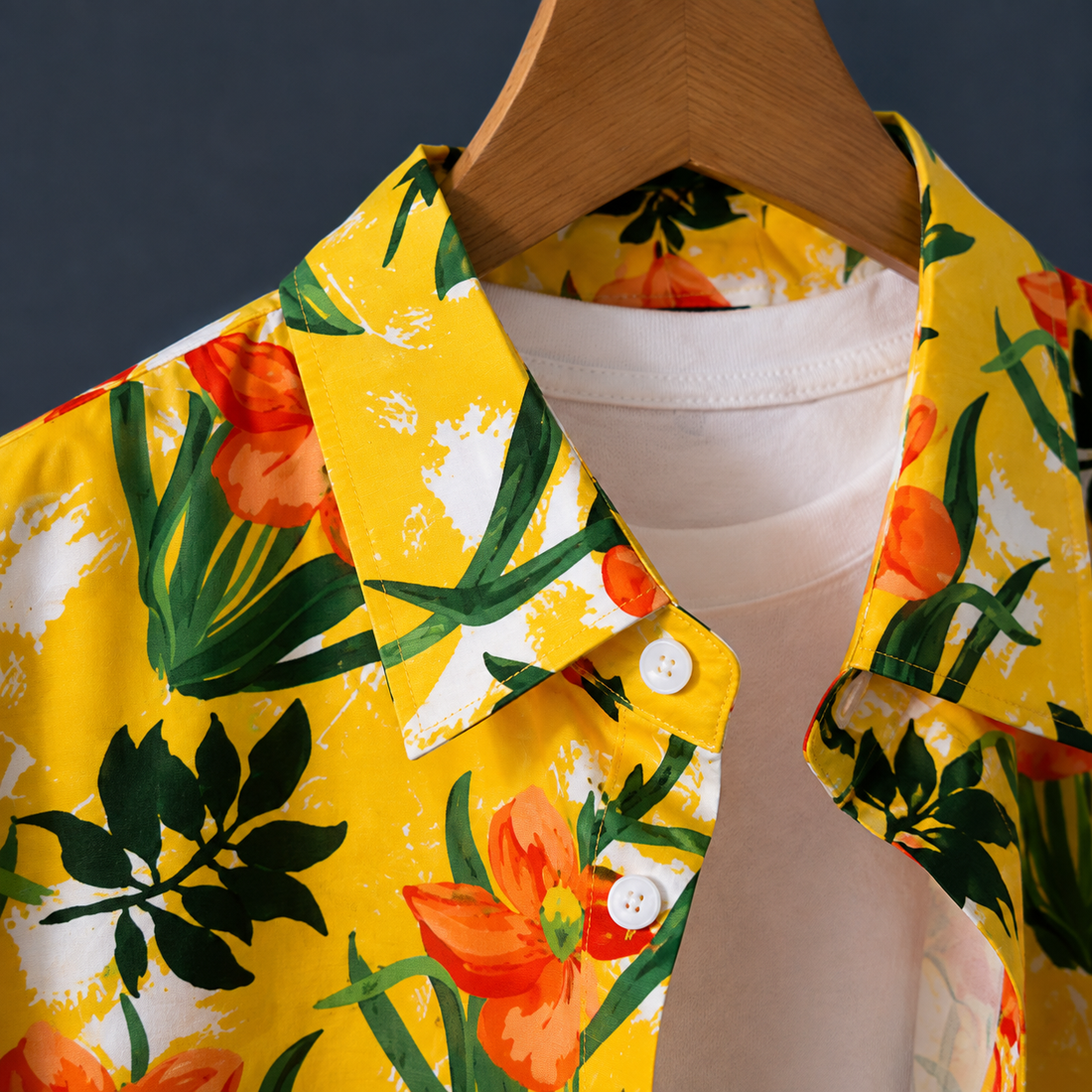 Emeric Hawaiian Shirt - Lead Product Detail