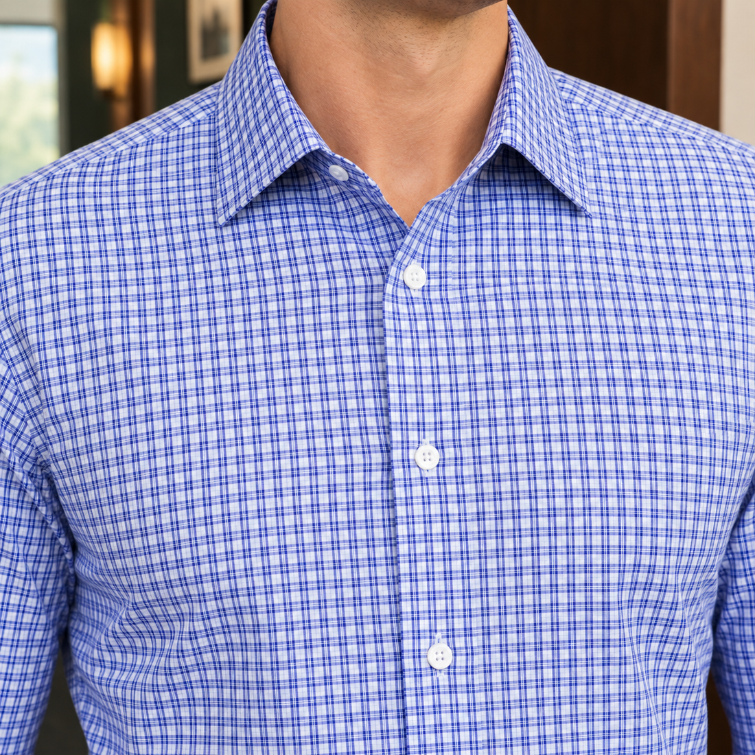 Alastair Fitted Shirt - Lead Product Detail