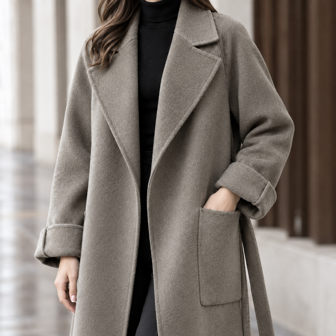 Arletta-Rose Cashmere Coat - Lead Product Detail