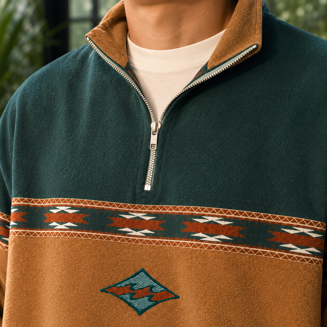 Griffin-Grant Quarter Zip Sweater - Lead Product Detail
