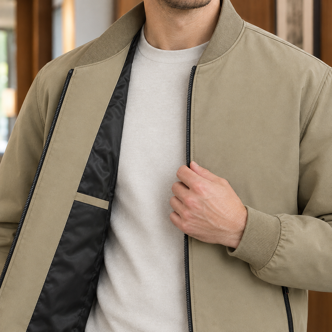 Charlie-Lane Zip Jacket - Lead Product Detail