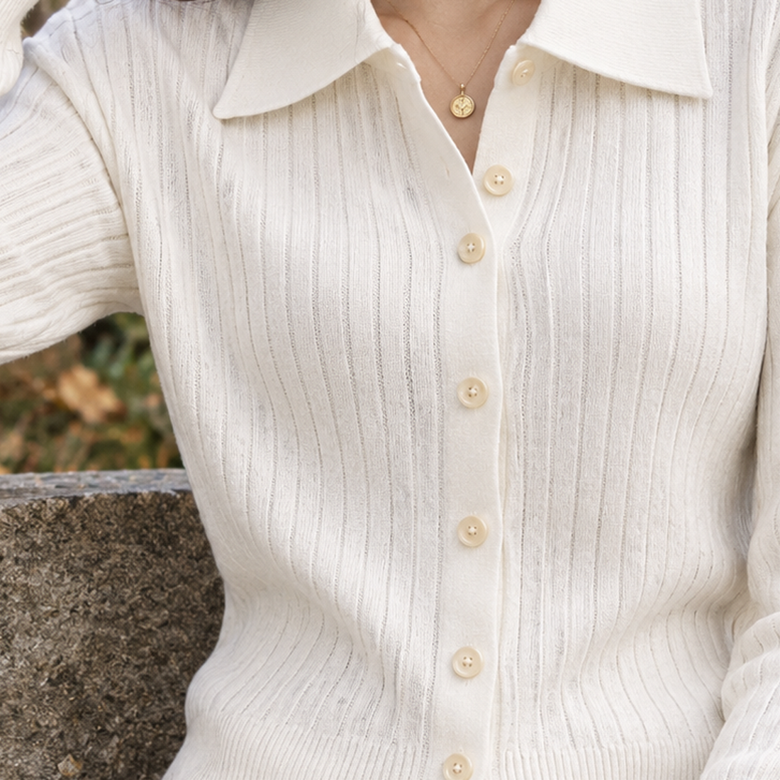 Etta-Jade Ribbed Cardigan - Lead Product Detail