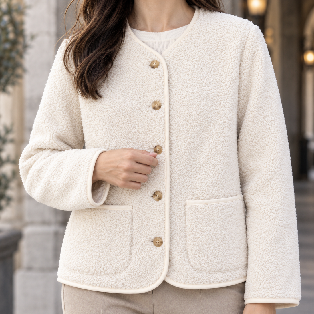 Charlotte-Rose Fleece Jacket - Lead Product Detail