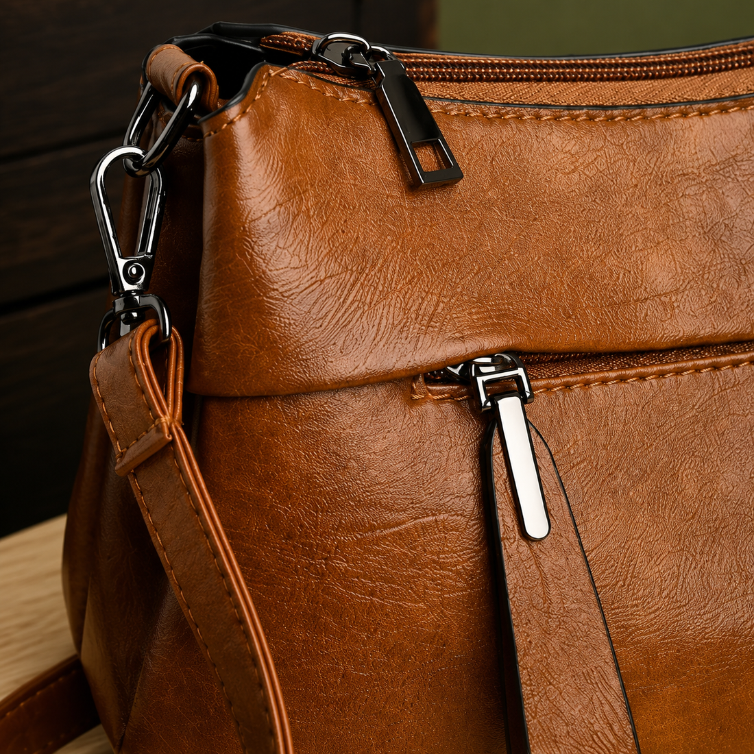Modena Multi-Zip Crossbody Bag - Lead Product Detail