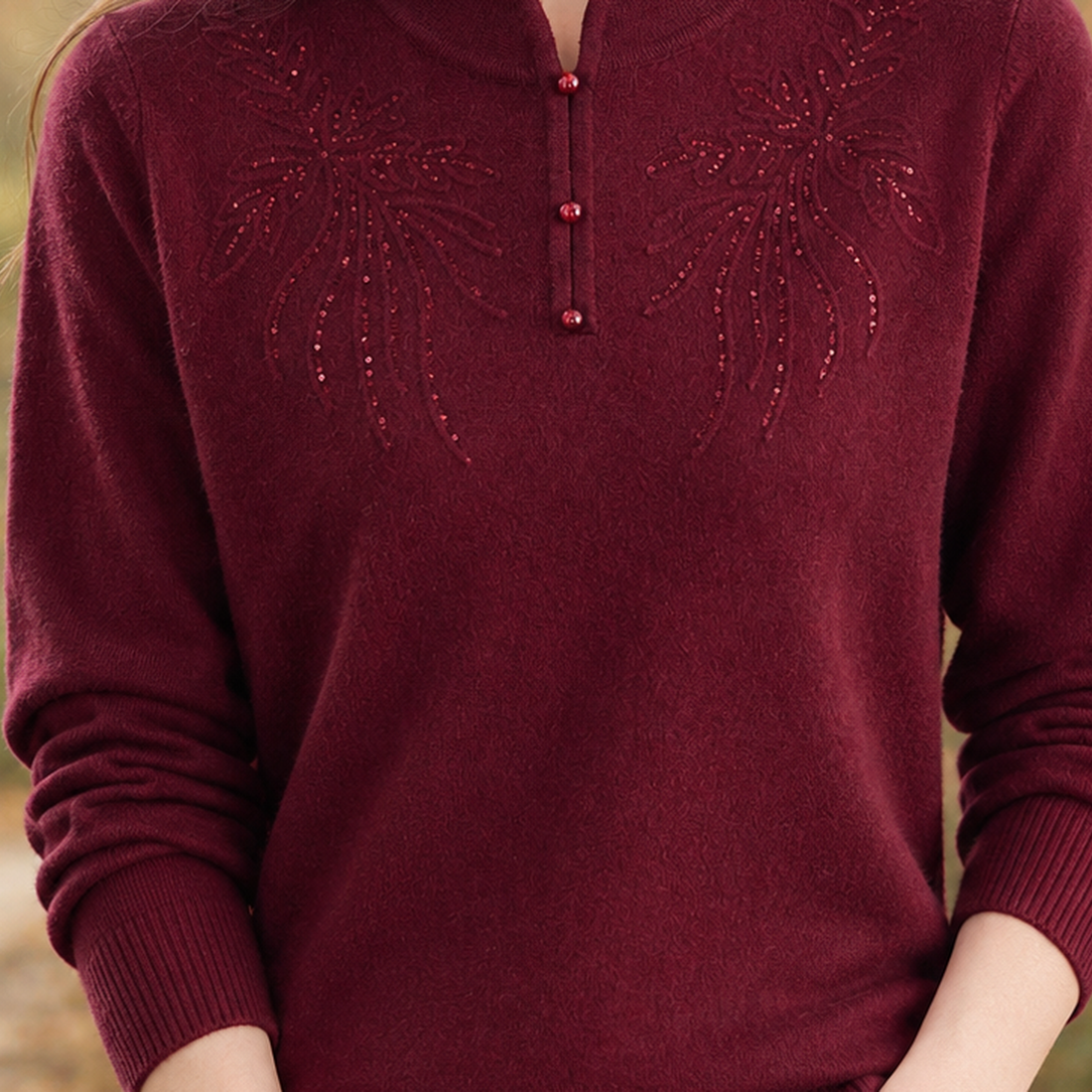 Karen-Hope Cashmere Sweater - Lead Product Detail