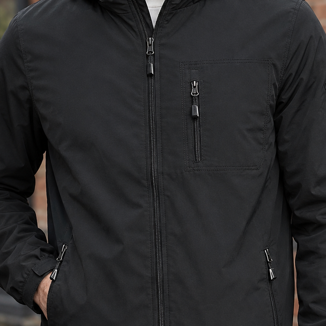 Rufus-West Utility Jacket - Lead Product Detail