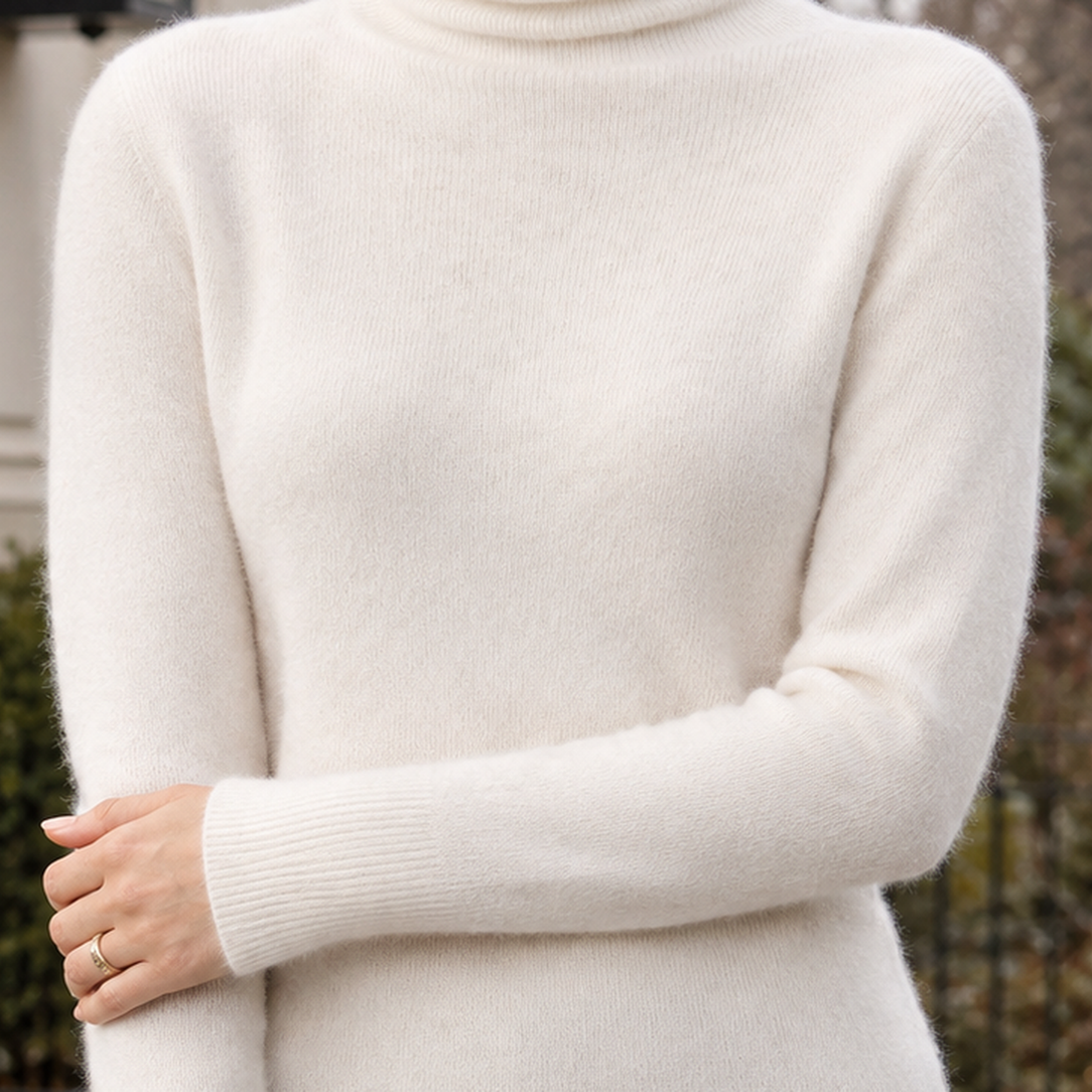 Tara-Pearl Turtleneck Sweater - Lead Product Detail