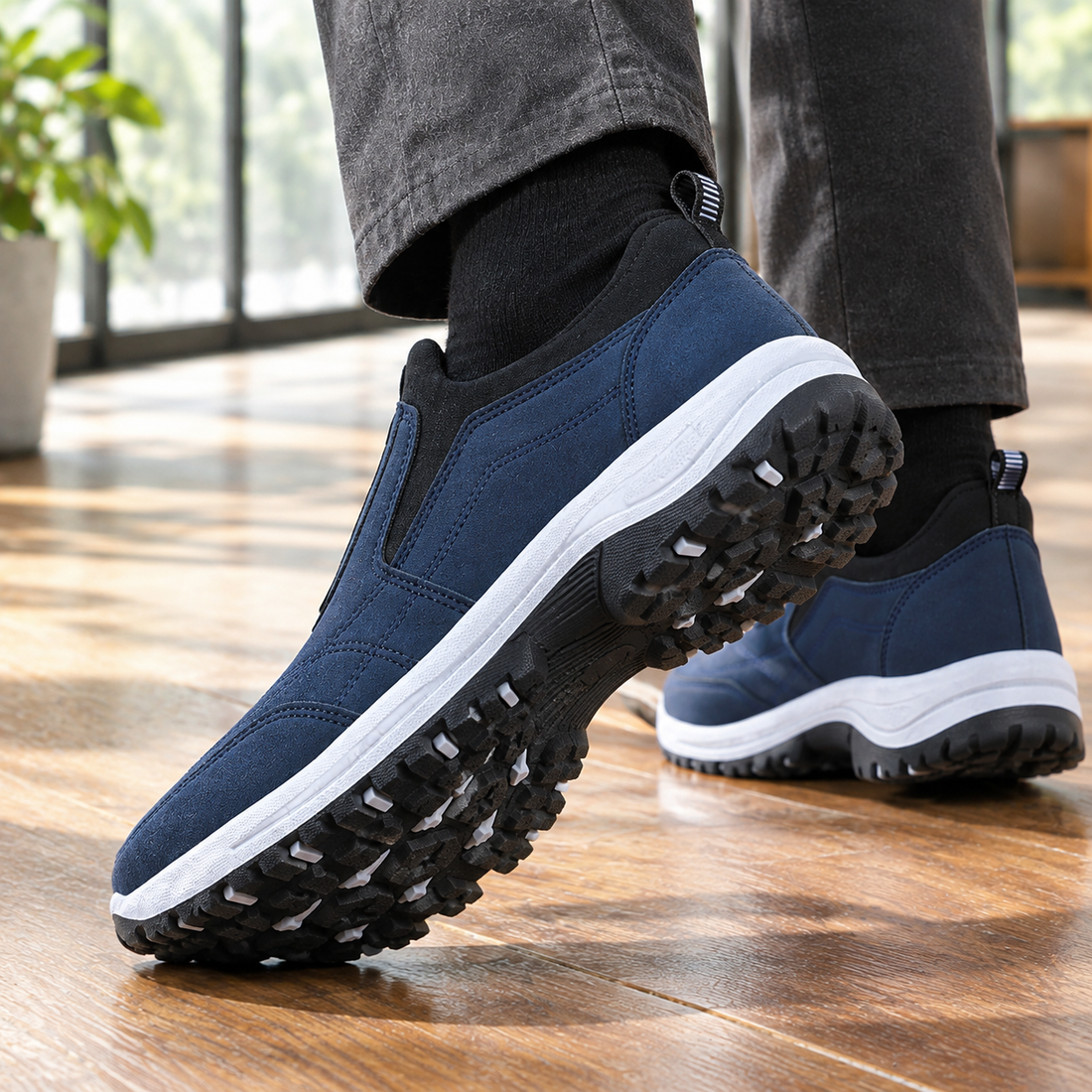 Pisani Slip-On Sneakers - Lead Product Detail