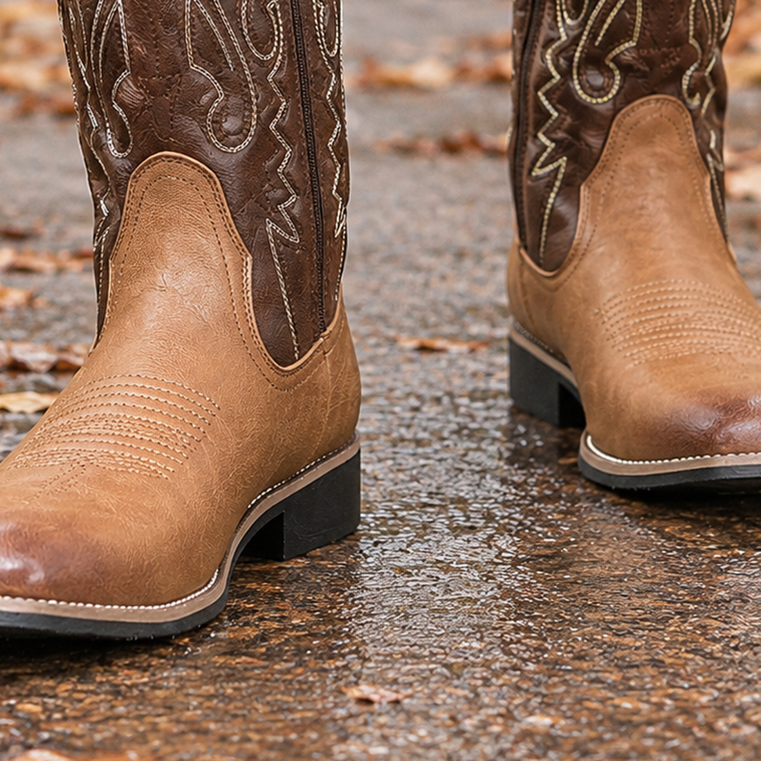 Falcone-Firenze Western Boots - Lead Product Detail