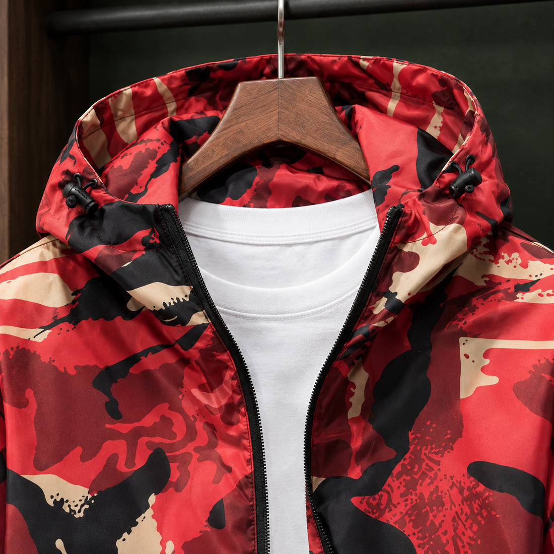 Arthur-York Camouflage Jacket - Lead Product Detail