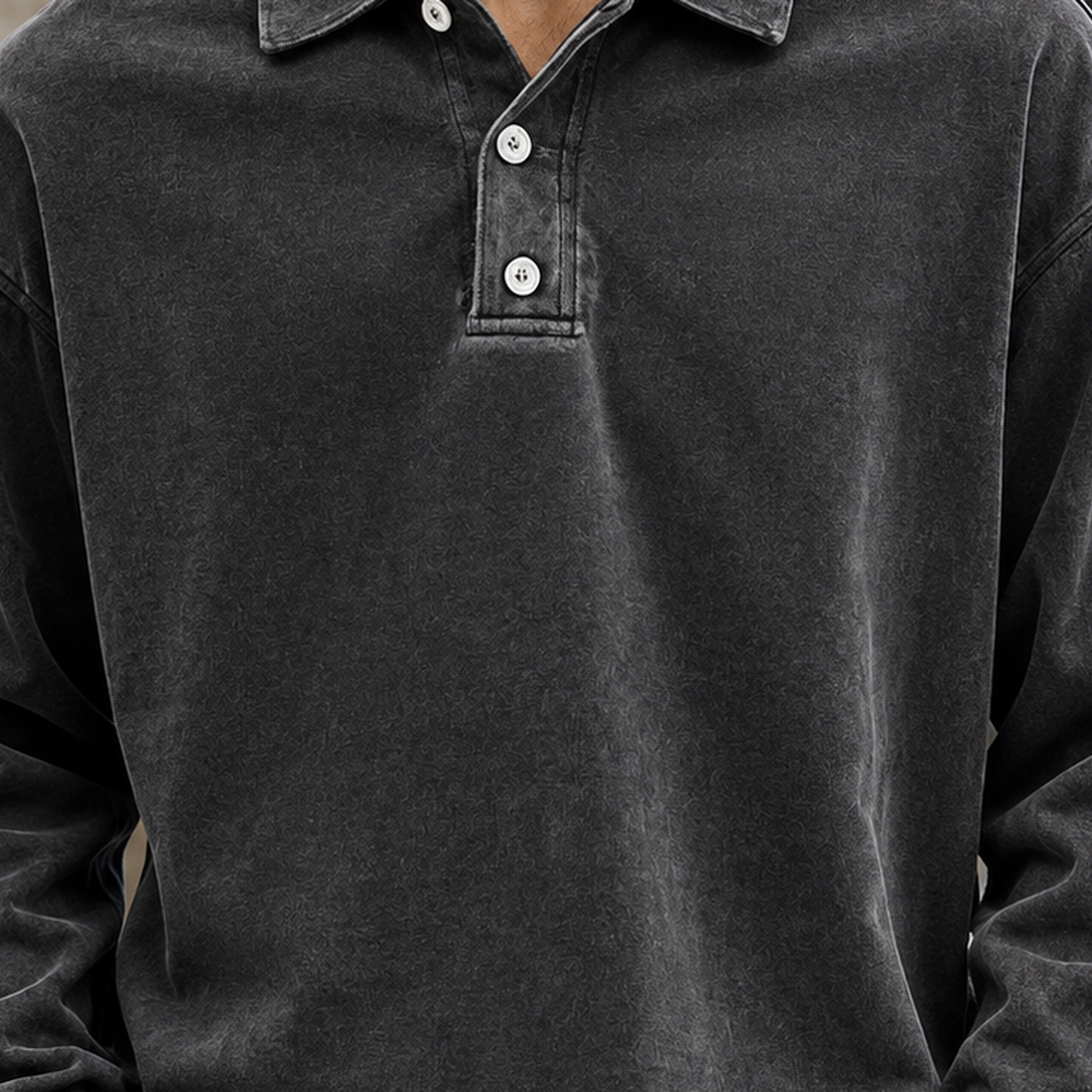 Nicodemus-Scott Relaxed Polo - Lead Product Detail