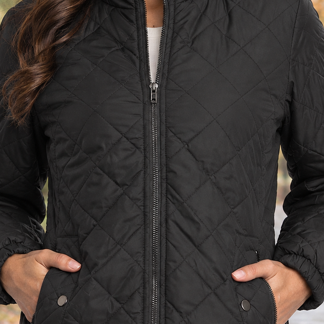 Solene-Marie Quilted Jacket - Lead Product Detail