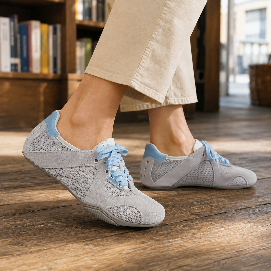 Albarelli Suede Sneakers - Gray