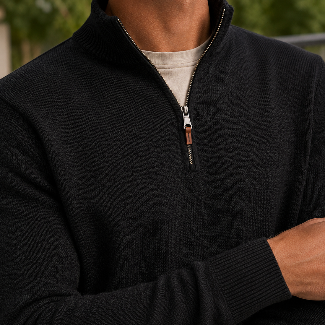 Ignatius Quarter Zip Sweater - Lead Product Detail