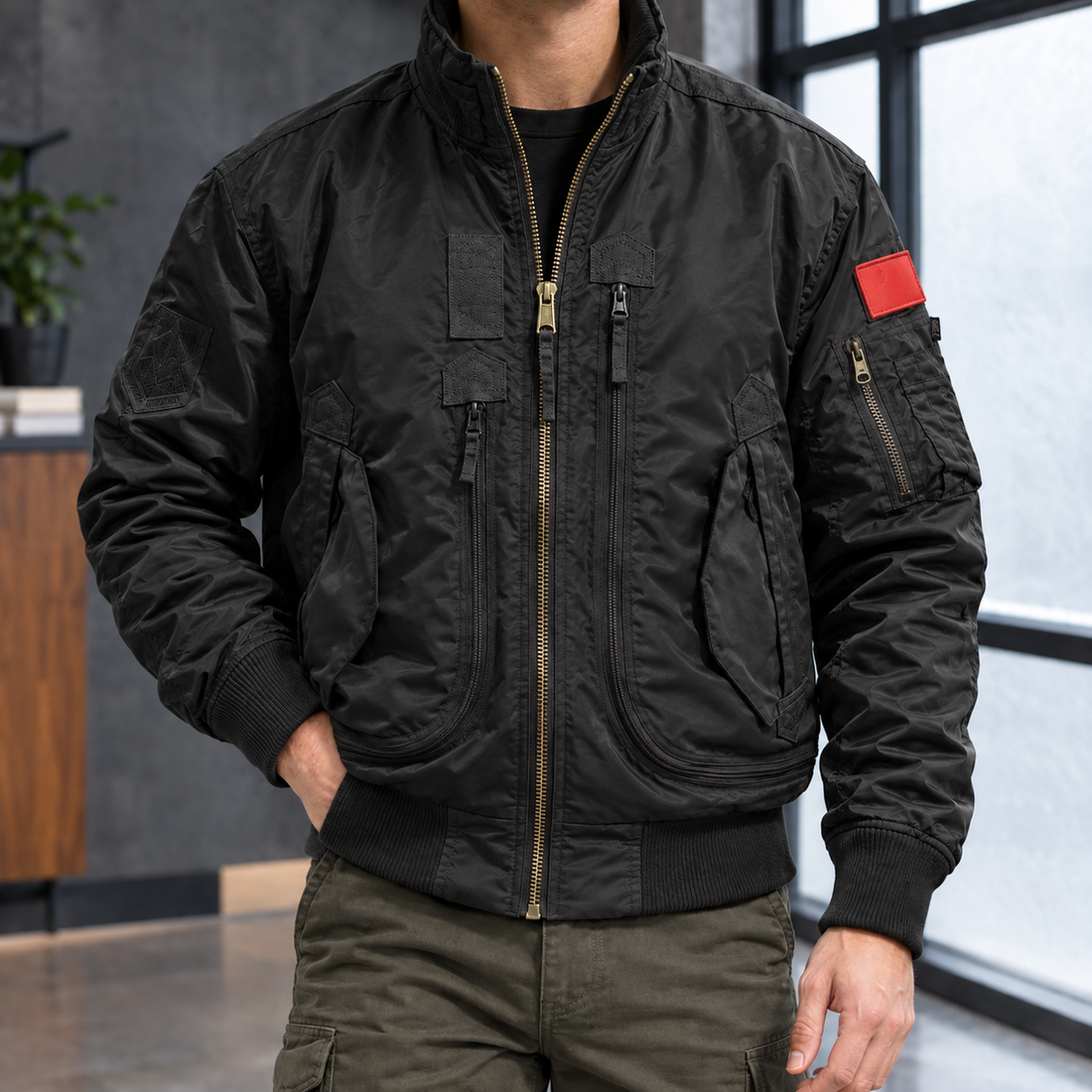 Ryan-Lane Tactical Jacket - Black