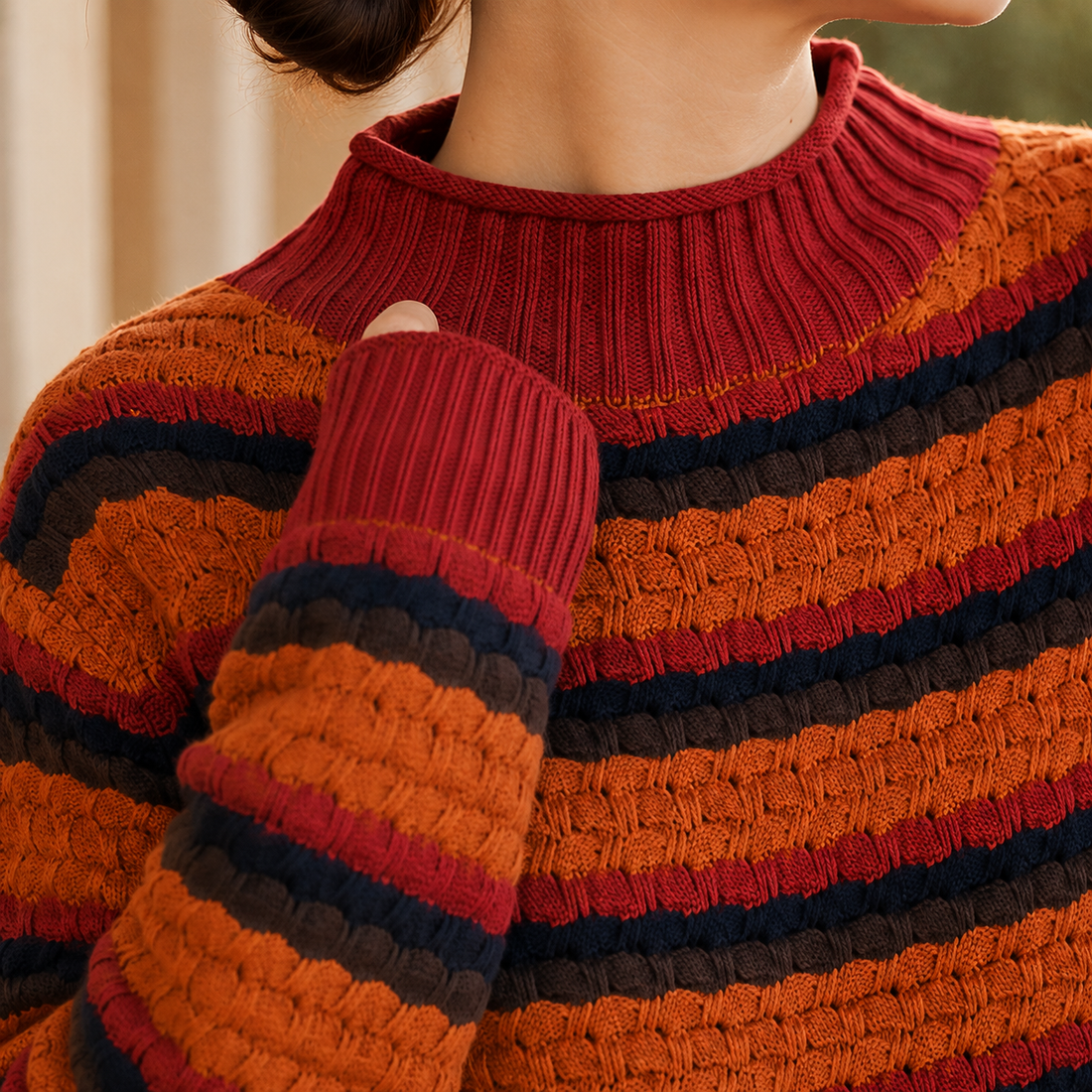 Isabella-Kate Textured Sweater - Lead Product Detail