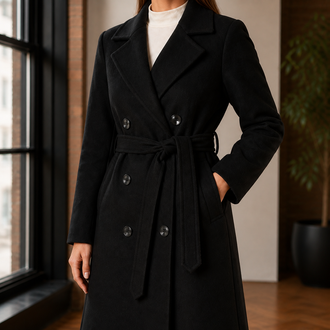 Maia-Lane Belted Overcoat - Lead Product Detail