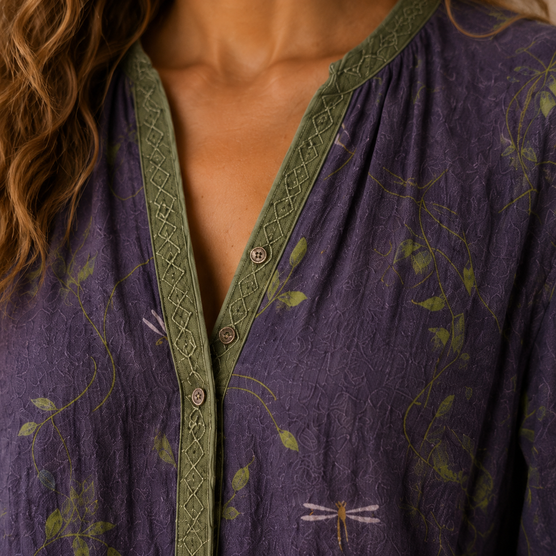 Ingrid-Belle Relaxed Blouse - Lead Product Detail