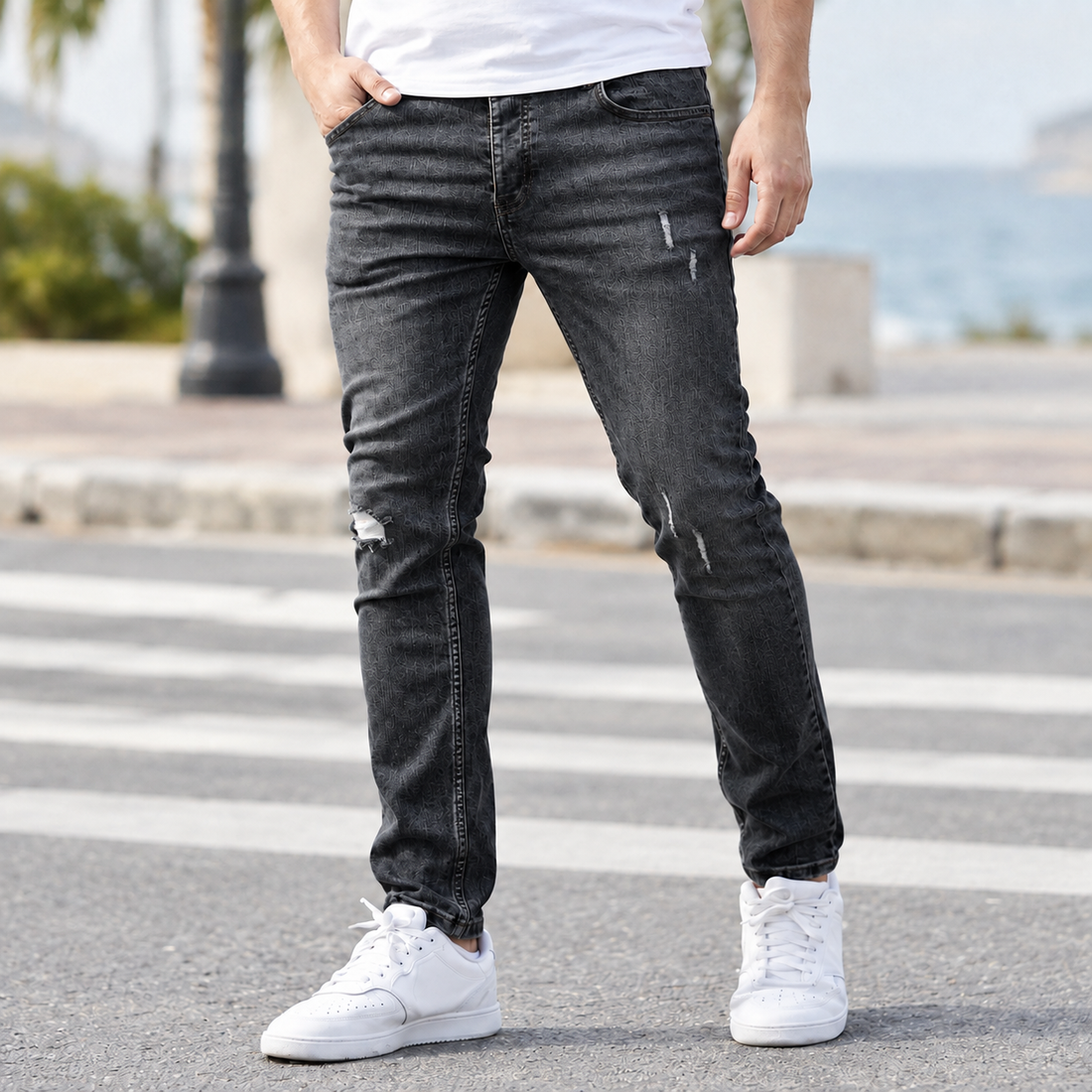 Killian-Rhys Skinny Jeans - Black