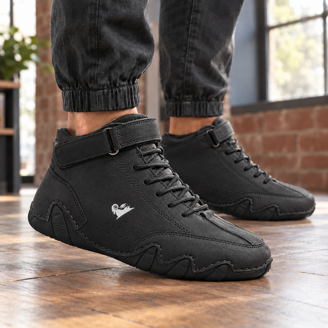 Landriani High Top Sneakers - Black