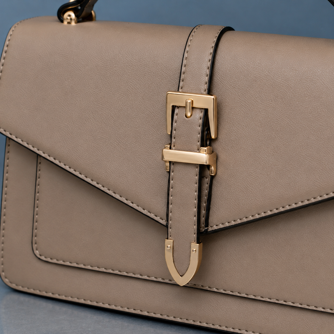 Arcuri Structured Satchel - Lead Product Detail