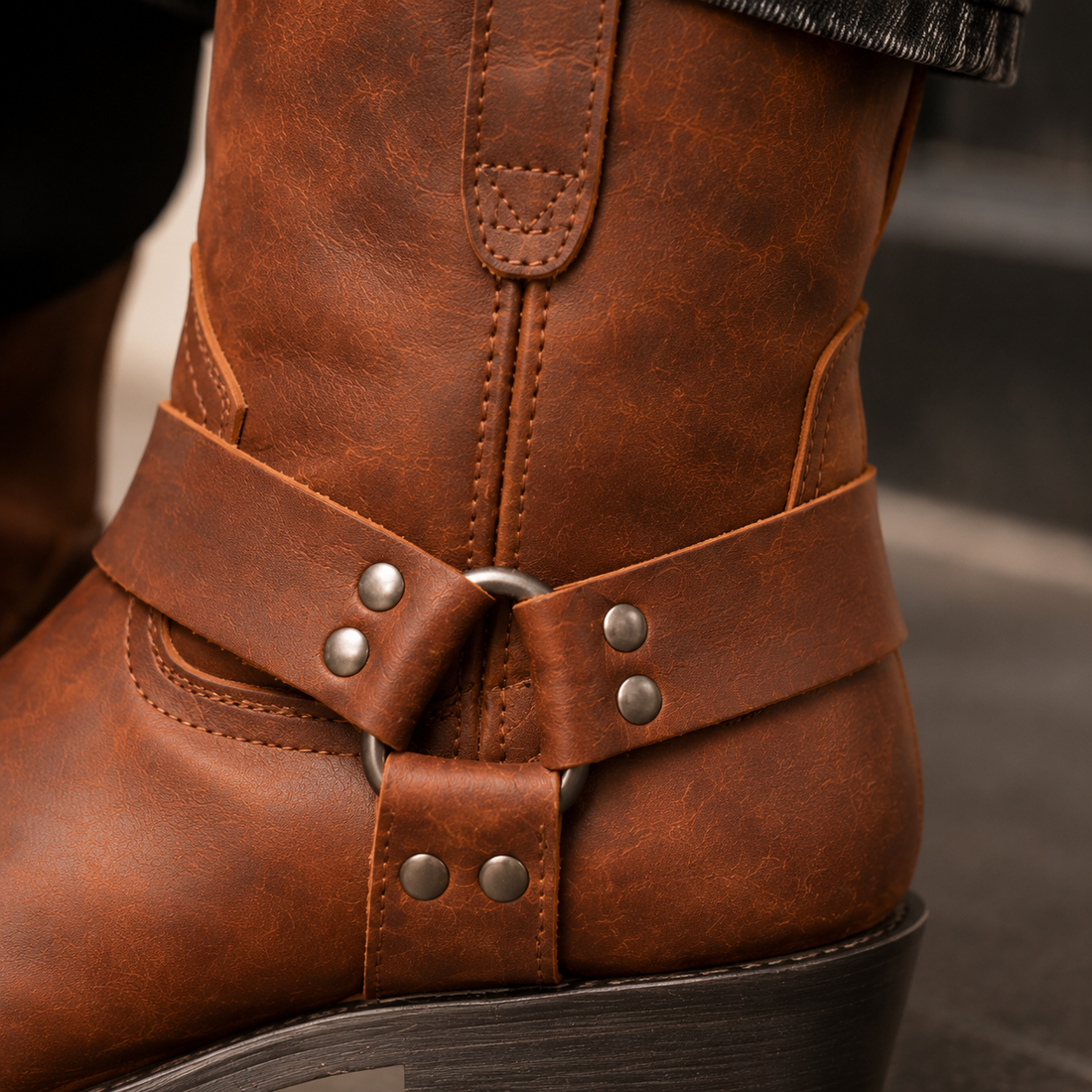 Zorzi Harness Boots - Lead Product Detail