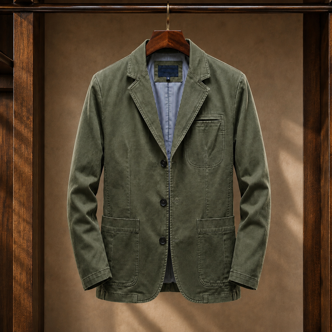Anton-Miles Tailored Blazer - Green