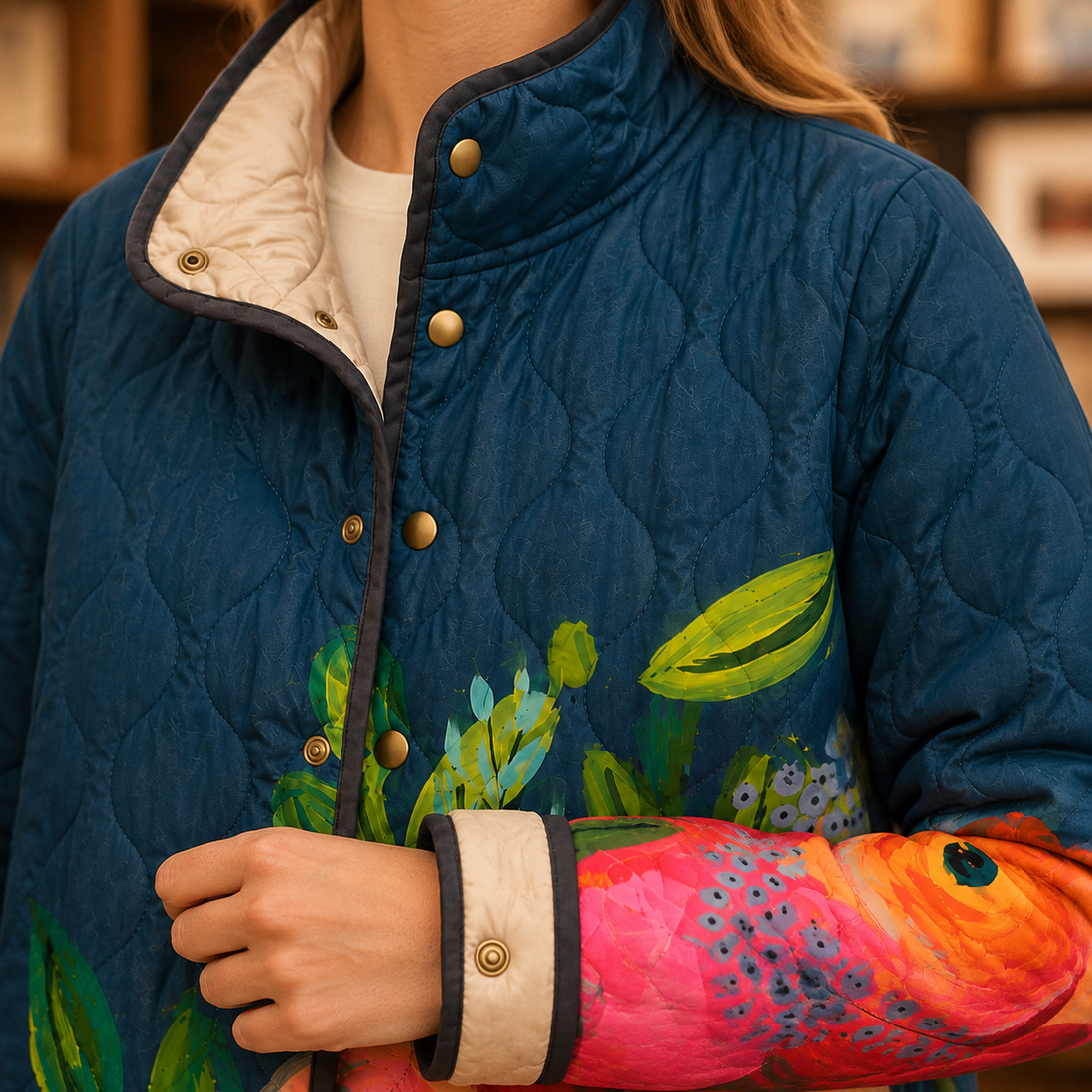 Helena Vintage Floral Jacket - Lead Product Detail