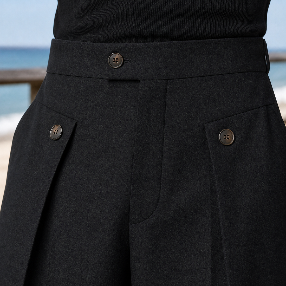 Otto Wide Leg Pants - Lead Product Detail