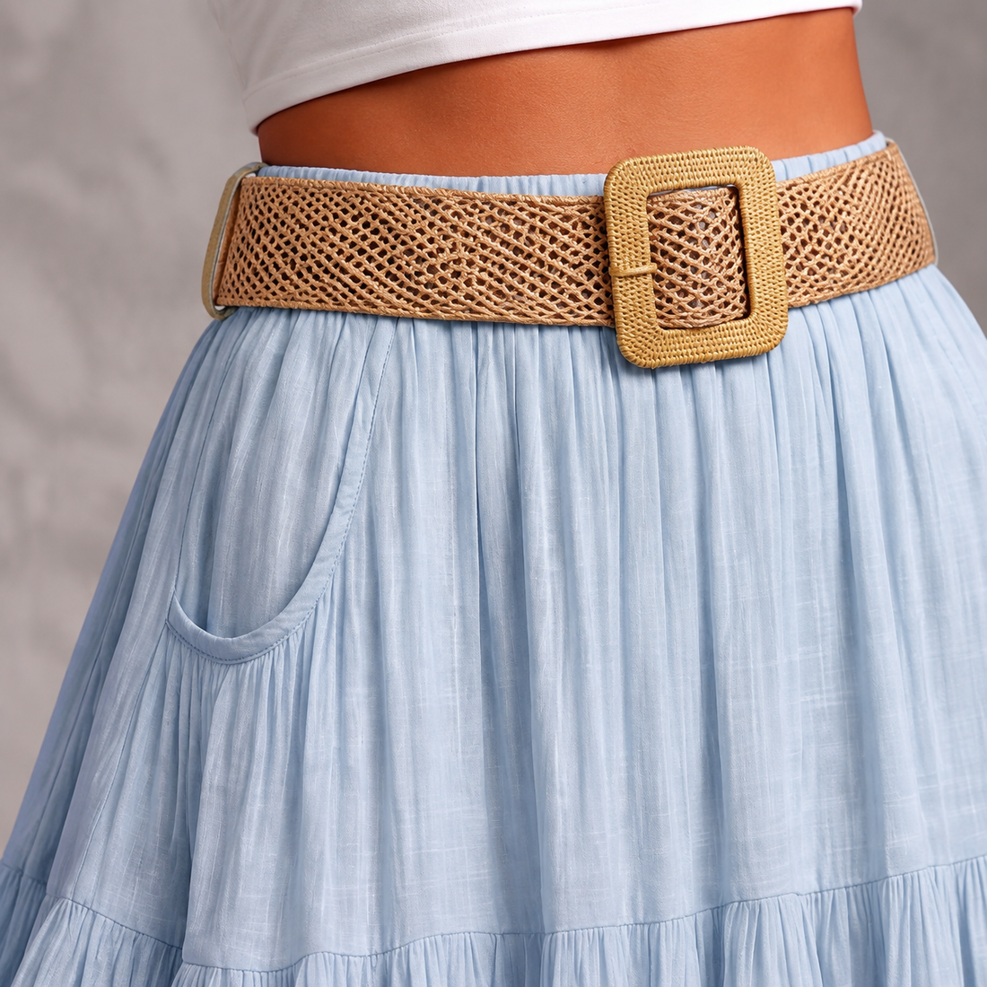 Laurel-Rae Tiered Skirt - Lead Product Detail